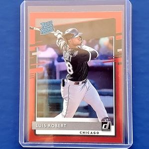 2020 Luis Robert Donruss Rated Rookie Red